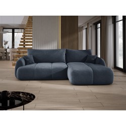 COCO Right-Hand Corner Sofa with Sleep Function, Cushions, and Cloud 97 Graphite Storage by Stork Furniture COCO Right-Hand Corner Sofa with Sleep Function, Cushions, and Cloud 97 Graphite Storage by Stork Furniture