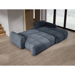 COCO Right-Hand Corner Sofa with Sleep Function, Cushions, and Cloud 97 Graphite Storage by Stork Furniture COCO Right-Hand Corner Sofa with Sleep Function, Cushions, and Cloud 97 Graphite Storage by Stork Furniture