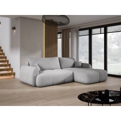 COCO Right-Handed Corner Sofa with Sleeping Function, Cushions, and Storage in Ash Grey by Stork Furniture - NowOrNever 83 COCO Right-Handed Corner Sofa with Sleeping Function, Cushions, and Storage in Ash Grey by Stork Furniture - NowOrNever 83