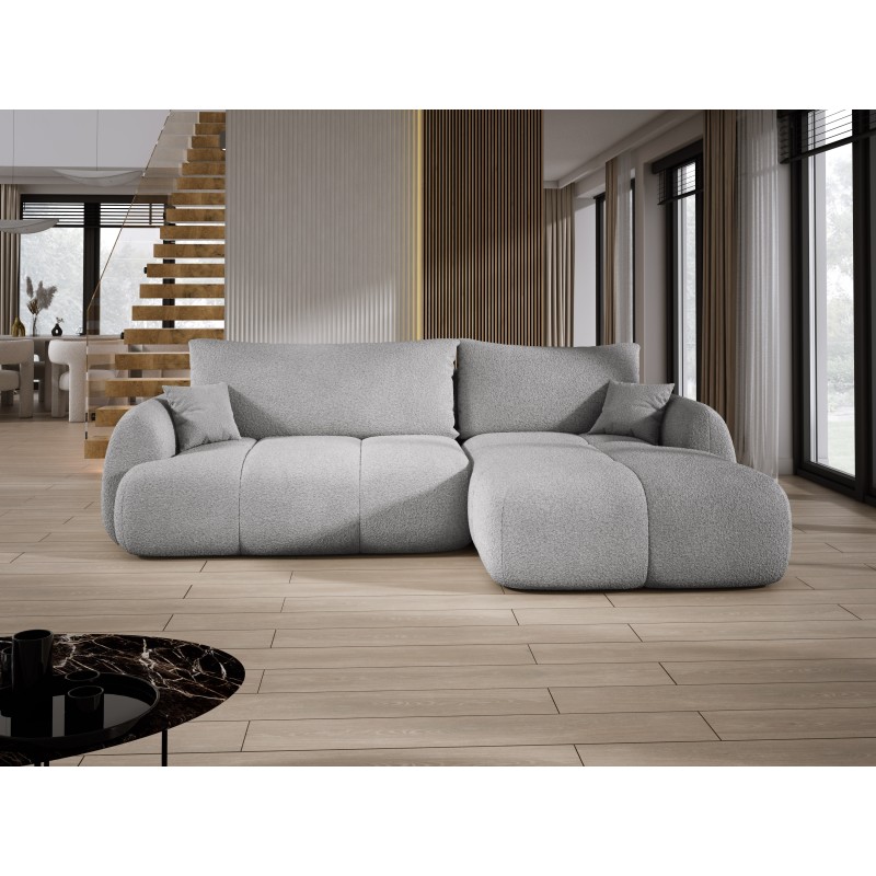 COCO Right-Handed Corner Sofa with Sleeping Function, Cushions, and Storage in Ash Grey by Stork Furniture - NowOrNever 83 COCO Right-Handed Corner Sofa with Sleeping Function, Cushions, and Storage in Ash Grey by Stork Furniture - NowOrNever 83