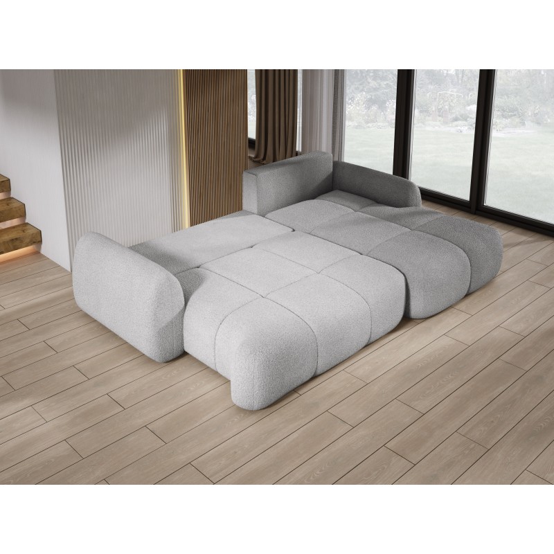 COCO Right-Handed Corner Sofa with Sleeping Function, Cushions, and Storage in Ash Grey by Stork Furniture - NowOrNever 83 COCO Right-Handed Corner Sofa with Sleeping Function, Cushions, and Storage in Ash Grey by Stork Furniture - NowOrNever 83
