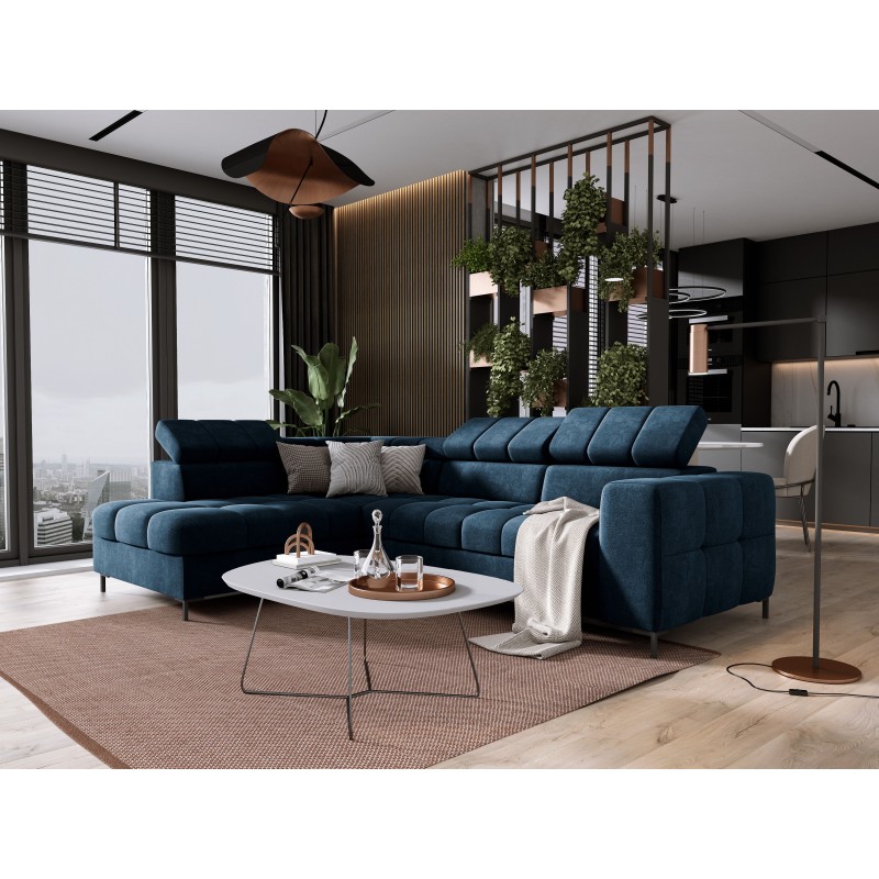 "PABLO Left-Side L-Shaped Corner Sofa in VOGUE 13 Fabric with Adjustable Headrests and Sleep Function" "PABLO Left-Side L-Shaped Corner Sofa in VOGUE 13 Fabric with Adjustable Headrests and Sleep Function"