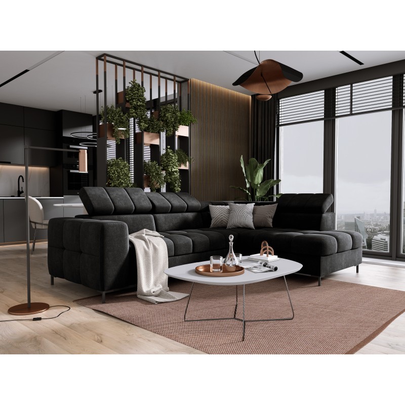 "PABLO Left-Side L-Shaped Corner Sofa in VOGUE 18 Fabric with Adjustable Headrests and Sleep Function" "PABLO Left-Side L-Shaped Corner Sofa in VOGUE 18 Fabric with Adjustable Headrests and Sleep Function"