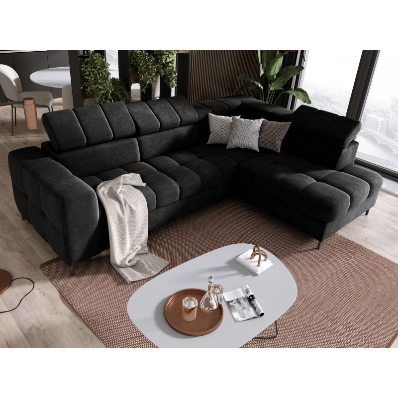 "PABLO Left-Side L-Shaped Corner Sofa in VOGUE 18 Fabric with Adjustable Headrests and Sleep Function" "PABLO Left-Side L-Shaped Corner Sofa in VOGUE 18 Fabric with Adjustable Headrests and Sleep Function"