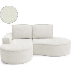 MOLLY Left-Handed Corner Sofa - A Blend of Elegance and Comfort