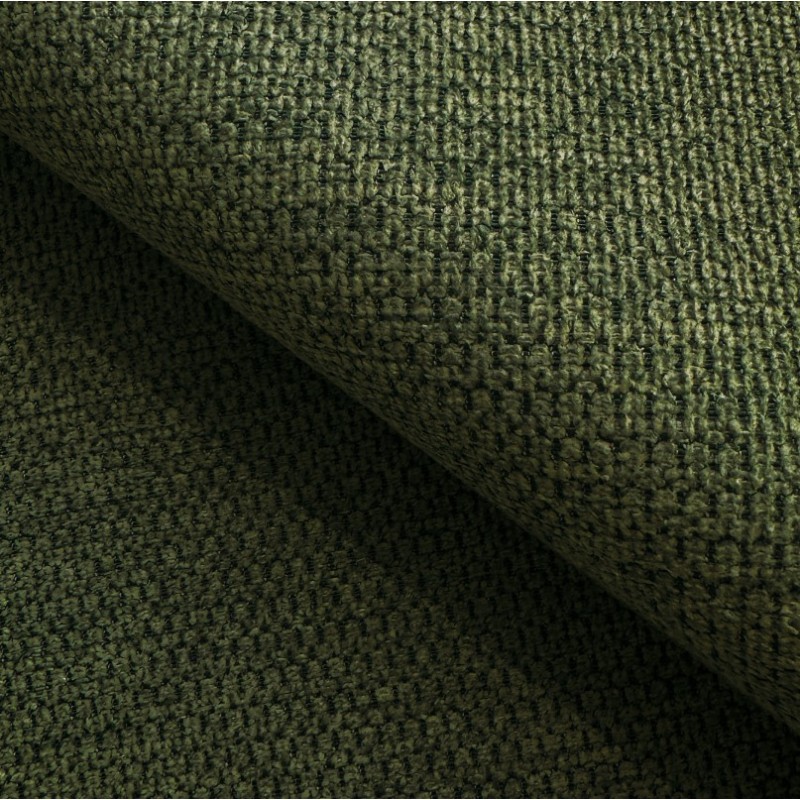 RAVEN L Left-Handed Freestanding Corner Sofa with Sleep Function in ARAGON 39 Dark Green Fabric by WERSAL RAVEN L Left-Handed Freestanding Corner Sofa with Sleep Function in ARAGON 39 Dark Green Fabric by WERSAL