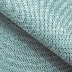 RAVEN L-shaped Right-Handed Free-Standing Sleeper Corner Sofa in ARAGON 70 Light Blue Fabric - VERSAILLES Edition RAVEN L-shaped Right-Handed Free-Standing Sleeper Corner Sofa in ARAGON 70 Light Blue Fabric - VERSAILLES Edition