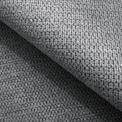 RAVEN L Right-Handed Freestanding Corner Sofa Bed in ARAGON 93 Grey Fabric by WERSAL RAVEN L Right-Handed Freestanding Corner Sofa Bed in ARAGON 93 Grey Fabric by WERSAL