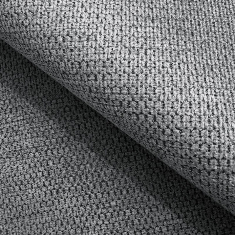RAVEN L Right-Handed Freestanding Corner Sofa Bed in ARAGON 93 Grey Fabric by WERSAL RAVEN L Right-Handed Freestanding Corner Sofa Bed in ARAGON 93 Grey Fabric by WERSAL