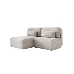 TILIA Free-Standing L-Shaped Corner Sofa: Modern, Compact, and Functional