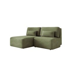 TILIA L-Shaped Corner Sofa with Sleeper Function - Modern, Compact & Versatile