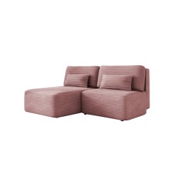 TILIA Free-standing Left-sided L-Shape Corner Sofa with Sleeper Function