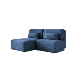 TILIA Free-Standing L-Shaped Left Sectional with Sleeping Function