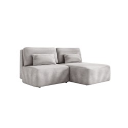 TILIA Corner L-Shaped Sofa – Modern, Compact Design with Sleep Function