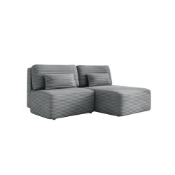 TILIA Freestanding L-Shaped Corner Sofa with Sleep Function | Modern Design for Compact Spaces