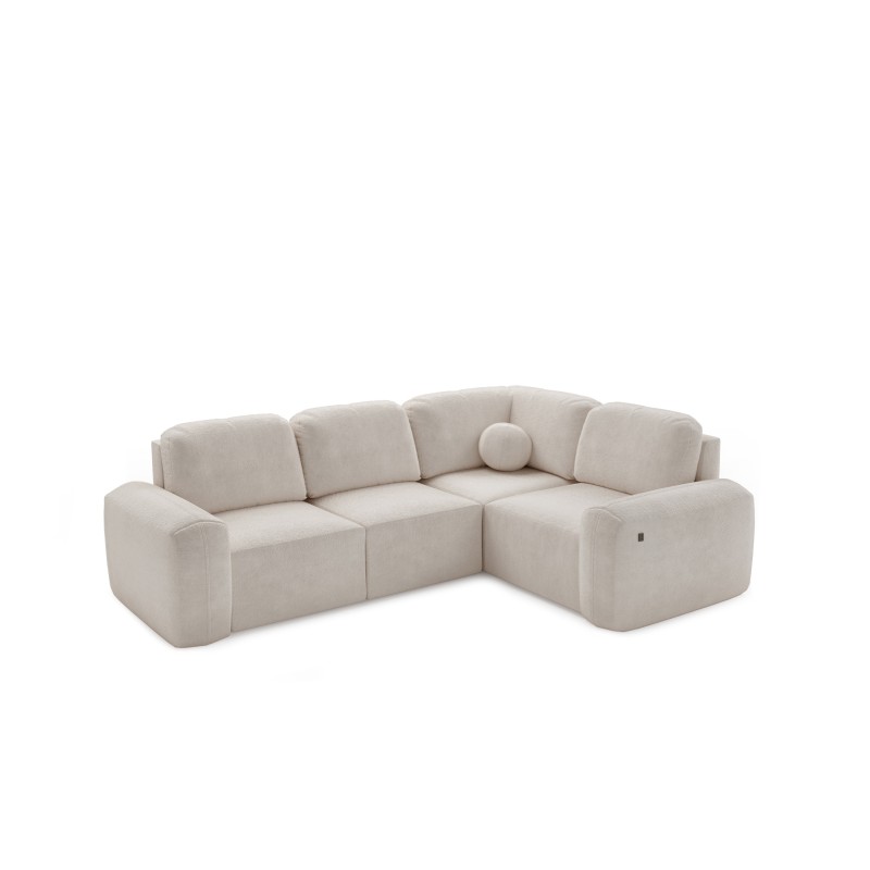 Narożnik Monaco II z funkcją spania w tkaninie Welur, Velo 627 - elegancja i funkcjonalność w jednym Narożnik Monaco II z funkcją spania w tkaninie Welur, Velo 627 - elegancja i funkcjonalność w jednym