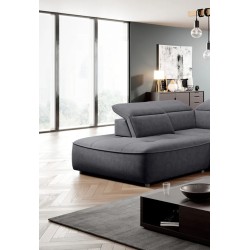 COLOMBO L Right-Hand Corner Sofa with Electric Sleep Function and Storage - ELEMENT 01 Graphite Edition by WERSAL COLOMBO L Right-Hand Corner Sofa with Electric Sleep Function and Storage - ELEMENT 01 Graphite Edition by WERSAL