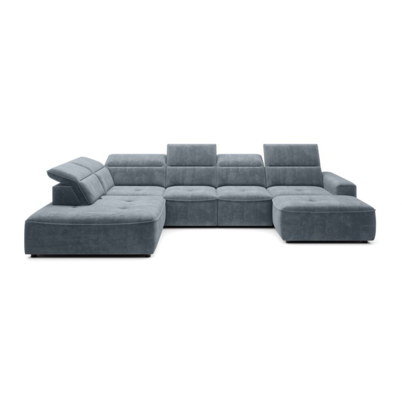 COLOMBO XL Left-Hand Corner Sofa with Electric Sleep Function & Storage