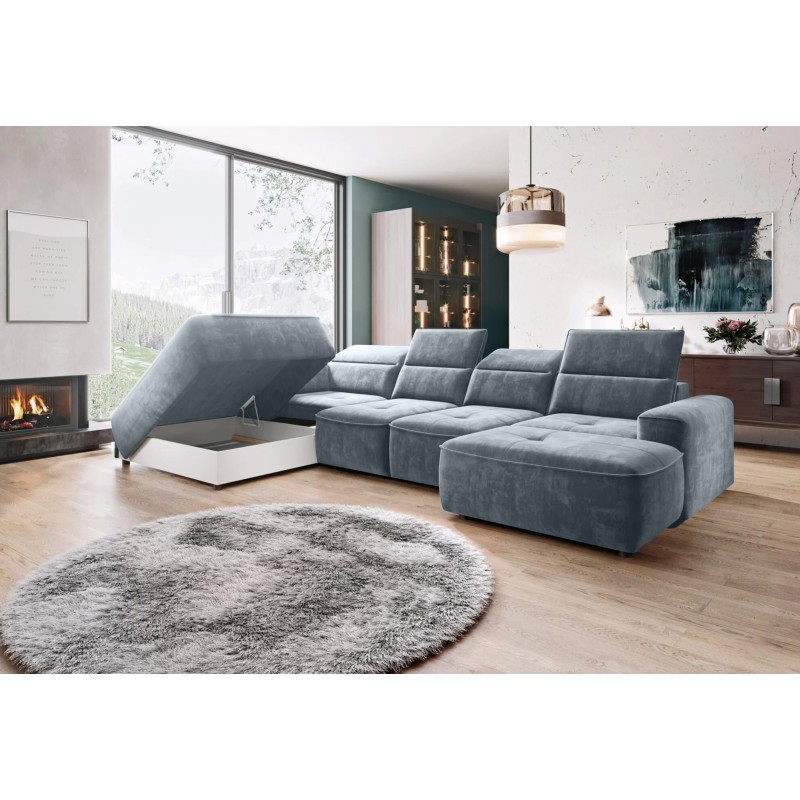 COLOMBO XL Left-Hand Corner Sofa with Electric Sleep Function & Storage COLOMBO XL Left-Hand Corner Sofa with Electric Sleep Function & Storage