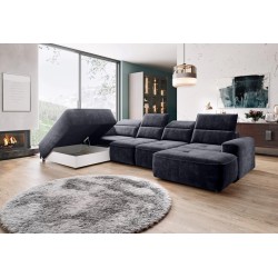 Luxurious COLOMBO XL Left-Hand Corner Sofa with Electric Sleep Function Luxurious COLOMBO XL Left-Hand Corner Sofa with Electric Sleep Function