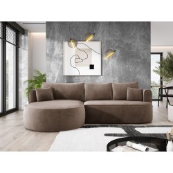 Fiore L Free-Standing Left-Facing Corner Sofa in Salvador 03 Fabric - Versailles Edition Fiore L Free-Standing Left-Facing Corner Sofa in Salvador 03 Fabric - Versailles Edition