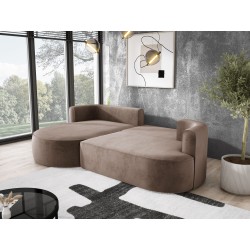 Fiore L Free-Standing Left-Facing Corner Sofa in Salvador 03 Fabric - Versailles Edition Fiore L Free-Standing Left-Facing Corner Sofa in Salvador 03 Fabric - Versailles Edition