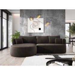 Fiore L Free-standing Left-facing Corner Sofa in Salvador 04 Fabric by Wersal Fiore L Free-standing Left-facing Corner Sofa in Salvador 04 Fabric by Wersal