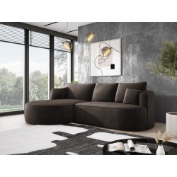Fiore L Free-standing Left-facing Corner Sofa in Salvador 04 Fabric by Wersal Fiore L Free-standing Left-facing Corner Sofa in Salvador 04 Fabric by Wersal