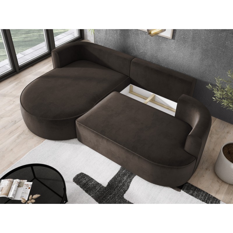 Fiore L Free-standing Left-facing Corner Sofa in Salvador 04 Fabric by Wersal Fiore L Free-standing Left-facing Corner Sofa in Salvador 04 Fabric by Wersal