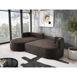 Fiore L Free-standing Left-facing Corner Sofa in Salvador 04 Fabric by Wersal Fiore L Free-standing Left-facing Corner Sofa in Salvador 04 Fabric by Wersal