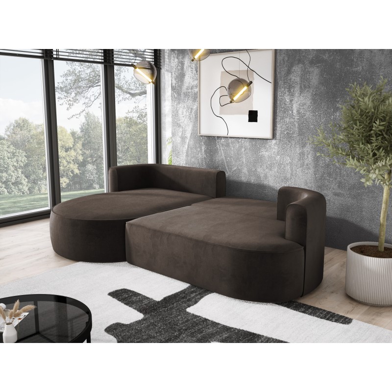 Fiore L Free-standing Left-facing Corner Sofa in Salvador 04 Fabric by Wersal Fiore L Free-standing Left-facing Corner Sofa in Salvador 04 Fabric by Wersal