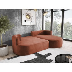 Fiore L-shaped Free-standing Left-hand Fabric Corner Sofa in Salvador 07 Versailles Fiore L-shaped Free-standing Left-hand Fabric Corner Sofa in Salvador 07 Versailles