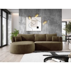 Fiore L Free-standing Left-hand Fabric Corner Sofa in Salvador 10 Versailles Fiore L Free-standing Left-hand Fabric Corner Sofa in Salvador 10 Versailles
