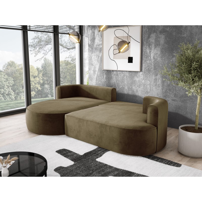 Fiore L Free-standing Left-hand Fabric Corner Sofa in Salvador 10 Versailles Fiore L Free-standing Left-hand Fabric Corner Sofa in Salvador 10 Versailles