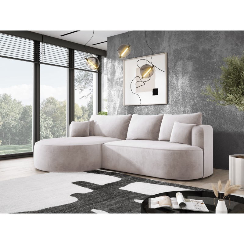 Fiore L Free-Standing Left-Handed Corner Sofa in Salvador 13 Fabric - Versailles Edition Fiore L Free-Standing Left-Handed Corner Sofa in Salvador 13 Fabric - Versailles Edition