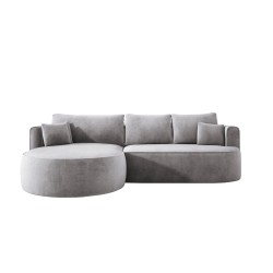 Fiore L Free-Standing Left Hand Corner Sofa in Salvador 14 Fabric - Versailles Edition