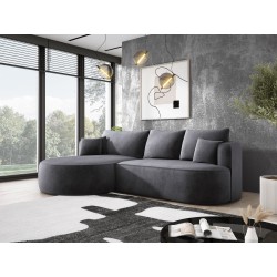Fiore L Free-Standing Left-Sided Corner Sofa in Salvador 15 Fabric - Versailles Edition Fiore L Free-Standing Left-Sided Corner Sofa in Salvador 15 Fabric - Versailles Edition