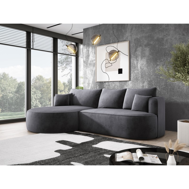 Fiore L Free-Standing Left-Sided Corner Sofa in Salvador 15 Fabric - Versailles Edition Fiore L Free-Standing Left-Sided Corner Sofa in Salvador 15 Fabric - Versailles Edition