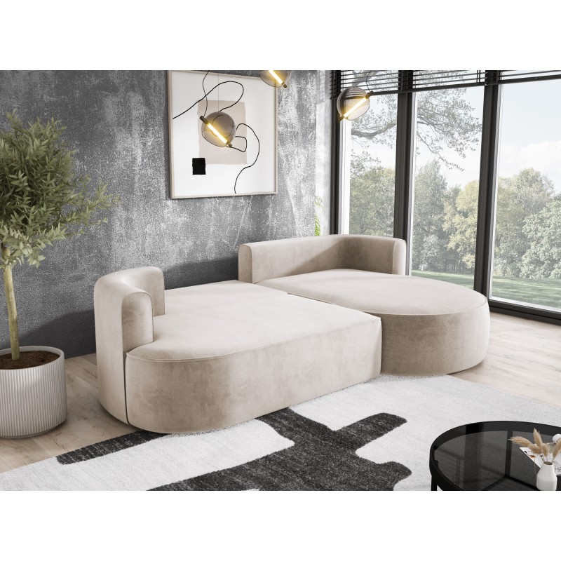 Fiore L Free-Standing Left-Sided Corner Sofa in Salvador 01 Fabric - Versailles Edition Fiore L Free-Standing Left-Sided Corner Sofa in Salvador 01 Fabric - Versailles Edition