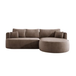 Fiore L Free-Standing Left-Handed Corner Sofa in Salvador 03 Fabric by Wersal