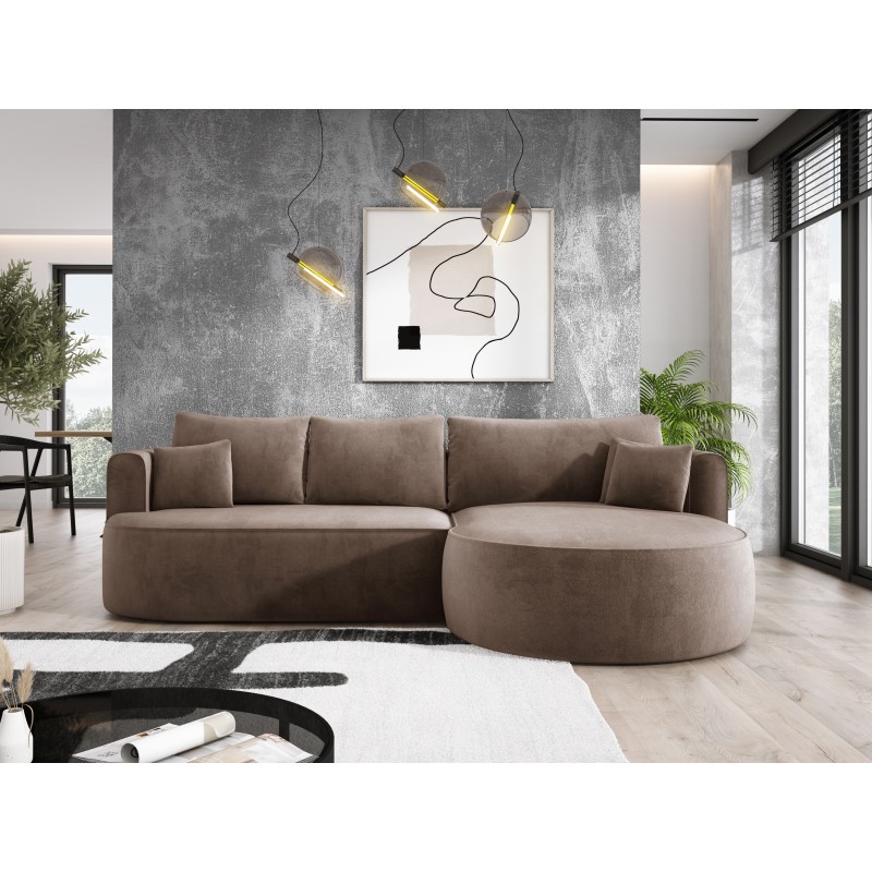 Fiore L Free-Standing Left-Handed Corner Sofa in Salvador 03 Fabric by Wersal Fiore L Free-Standing Left-Handed Corner Sofa in Salvador 03 Fabric by Wersal