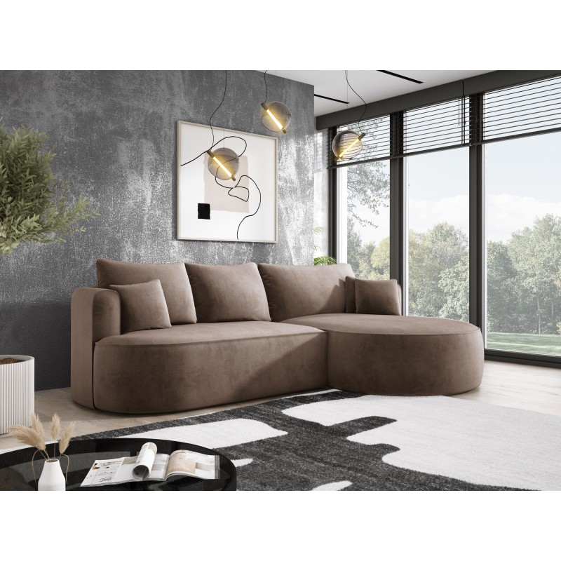 Fiore L Free-Standing Left-Handed Corner Sofa in Salvador 03 Fabric by Wersal Fiore L Free-Standing Left-Handed Corner Sofa in Salvador 03 Fabric by Wersal