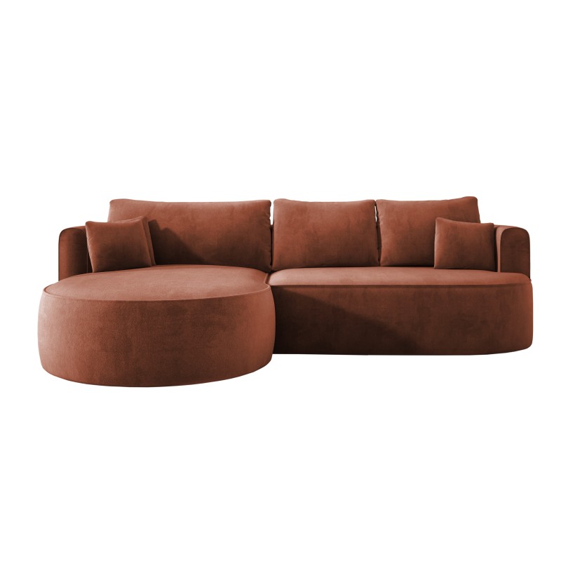 Fiore L Free-Standing Left-Handed Corner Sofa in Salvador 07 Fabric - Versailles Edition Fiore L Free-Standing Left-Handed Corner Sofa in Salvador 07 Fabric - Versailles Edition