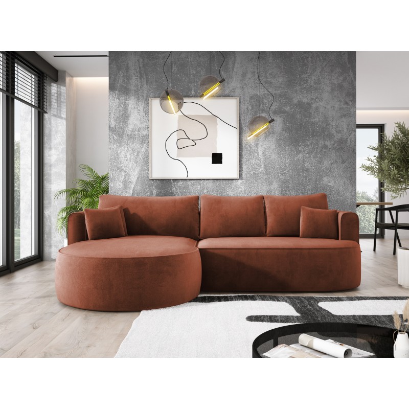 Fiore L Free-Standing Left-Handed Corner Sofa in Salvador 07 Fabric - Versailles Edition Fiore L Free-Standing Left-Handed Corner Sofa in Salvador 07 Fabric - Versailles Edition