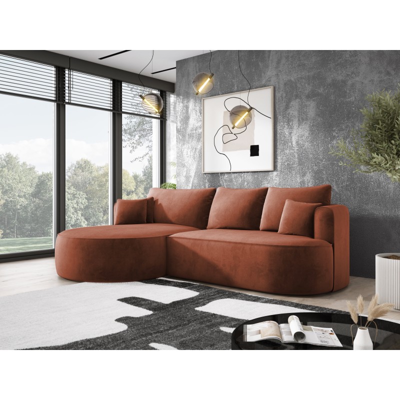Fiore L Free-Standing Left-Handed Corner Sofa in Salvador 07 Fabric - Versailles Edition Fiore L Free-Standing Left-Handed Corner Sofa in Salvador 07 Fabric - Versailles Edition