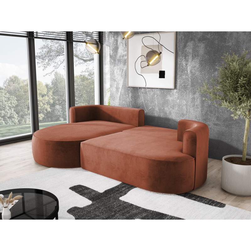 Fiore L Free-Standing Left-Handed Corner Sofa in Salvador 07 Fabric - Versailles Edition Fiore L Free-Standing Left-Handed Corner Sofa in Salvador 07 Fabric - Versailles Edition