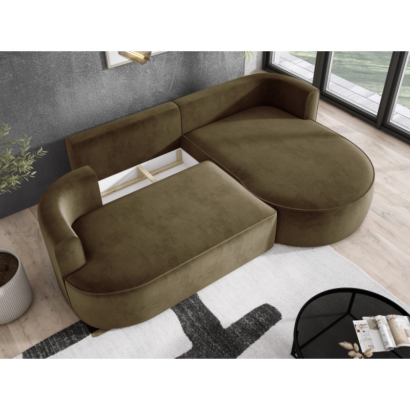 Fiore L Free-Standing Left-Handed Corner Sofa in Salvador 10 Fabric, Versailles Edition Fiore L Free-Standing Left-Handed Corner Sofa in Salvador 10 Fabric, Versailles Edition