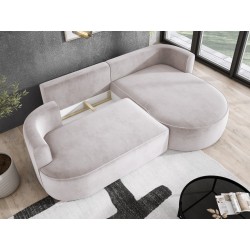 Fiore L Free-Standing Right-Handed Corner Sofa in Salvador 13 Fabric - Versailles Edition Fiore L Free-Standing Right-Handed Corner Sofa in Salvador 13 Fabric - Versailles Edition