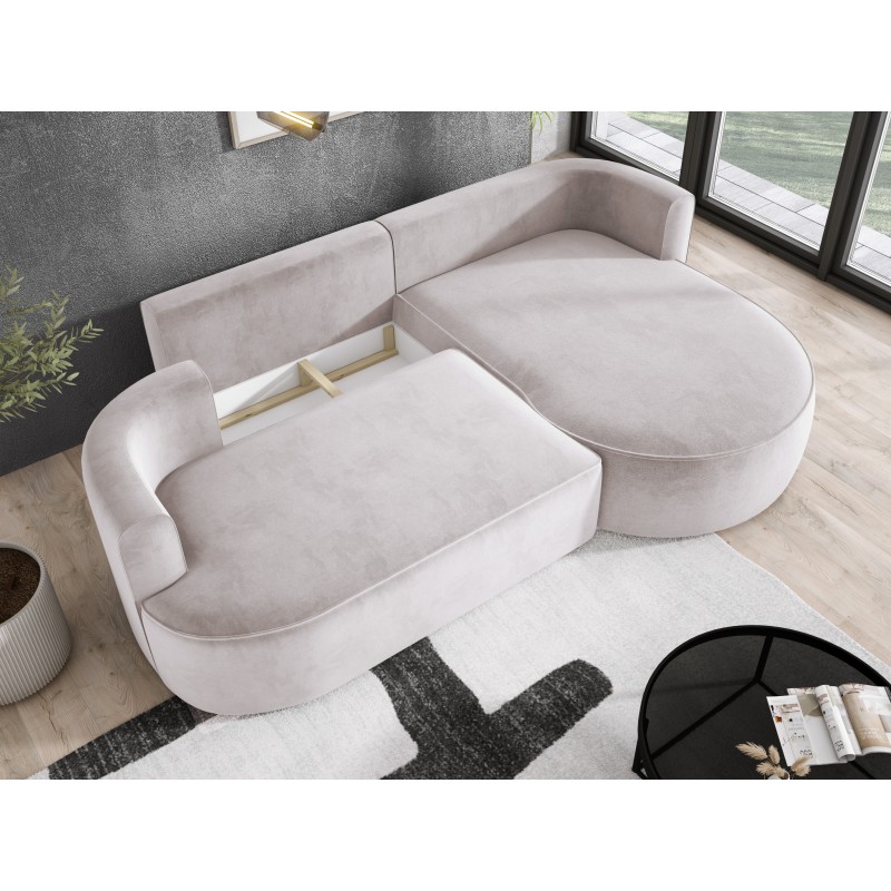 Fiore L Free-Standing Right-Handed Corner Sofa in Salvador 13 Fabric - Versailles Edition Fiore L Free-Standing Right-Handed Corner Sofa in Salvador 13 Fabric - Versailles Edition