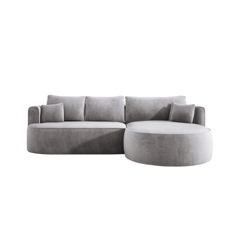 Fiore L Free-Standing Right Hand Corner Fabric Sofa in Salvador 14 Versailles